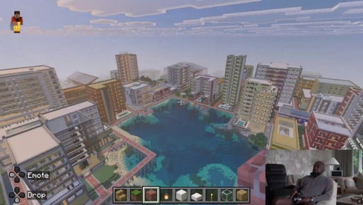🚨JUST IN: Mike Tomlin reveals the Minecraft city that he’s been building for over a decade.  