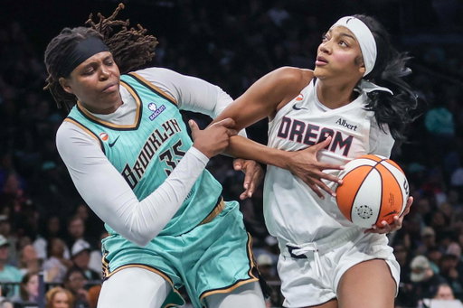 The first 2026 WNBA Semifinals matchup is set:

(4) Dream vs. (8) Liberty

Game 1 on Sunday. 