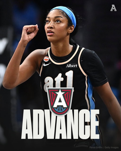 After three consecutive first-round exits, the Atlanta Dream advance to the semifinals of the 2026 WNBA playoffs.

AP Defensive Player of the Year Angel Reese's first WNBA playoff run continues. 