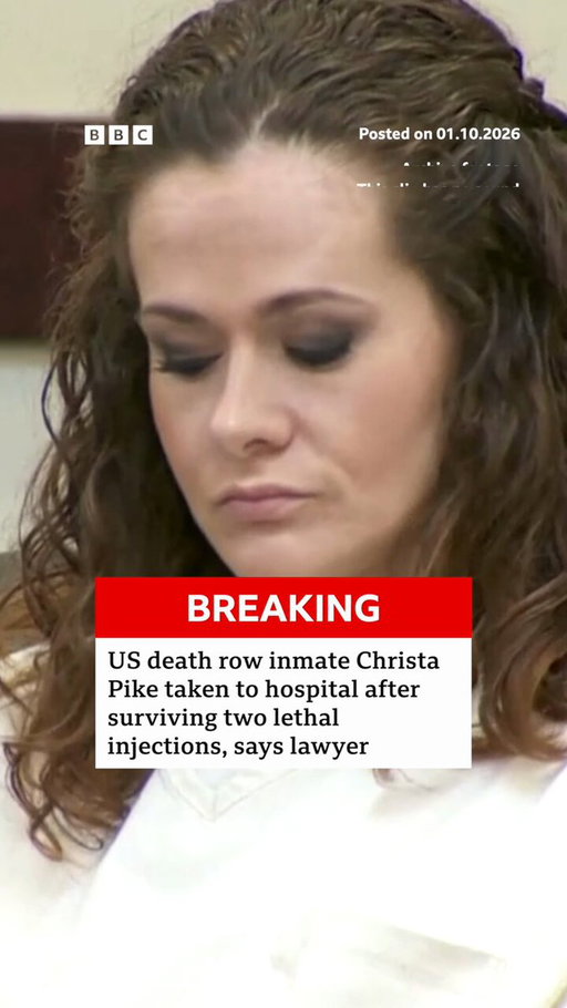 Tennessee death row inmate Christa Pike has been taken to hospital after her heart was still beating following two lethal injections during her execution, her lawyer says. Full story: https://t.co/uQkxu9Z4wA 
