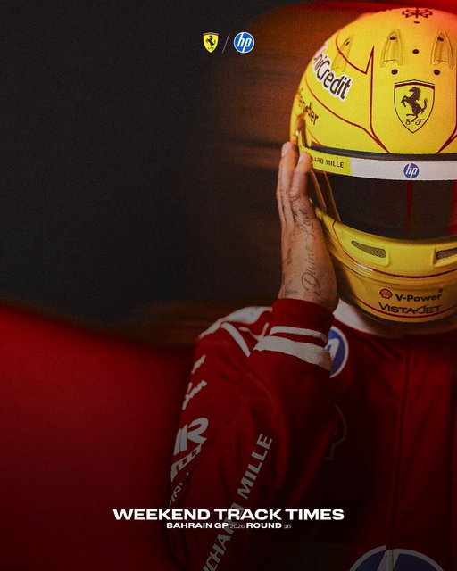 All the timings you need for this weekend’s Bahrain Grand Prix action ⏰ - Timings in CEST 