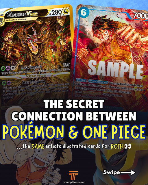 The secret connection between Pokémon &amp; One Piece 🤝😍 