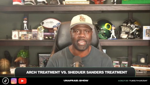 "Why isn't Arch Manning getting the Shedeur Sanders treatment from the media and fans? Both are privileged, benefit from nepotism, and have underwhelmed." 