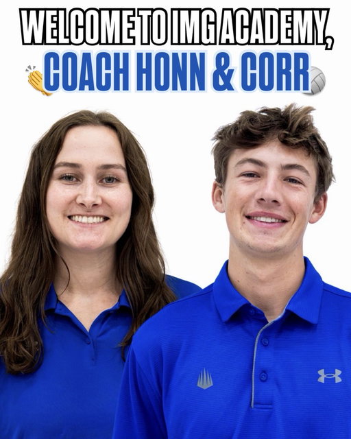 Welcome to IMG Academy, Coaches Camryn Honn and JT Corr! 🙌🏐

Camryn and JT join the IMG Academy Volleyball program as assistant coaches, bringing collegiate and professional playing experience and a shared passion for helping student-athletes grow on and off the court. 