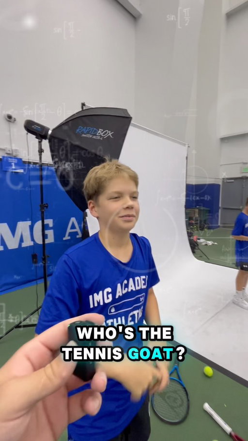 The ultimate tennis debate ‼️

We asked our IMG Academy Tennis student-athletes one of the biggest questions in the game: Who’s your tennis GOAT? Drop yours below ⬇️ 