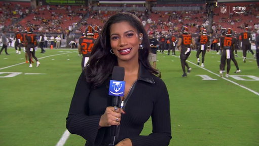Ahead of #TNFonPrime, @TaylorRooks sat down to chat with Browns QB Deshaun Watson 
