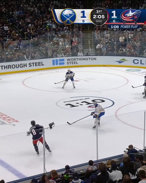 MATTHEW KNIES SCORES IN HIS CBJ DEBUT 🔥

CBJ x @FanaticsSports 