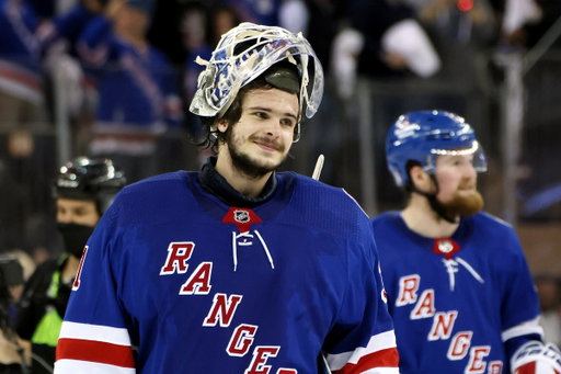 Igor Shesterkin has more goals (1) this season than:

- Connor McDavid
- Sidney Crosby
- Matthew Tkachuk
- Brady Tkachuk
- Auston Matthews
- Jake Guentzel 