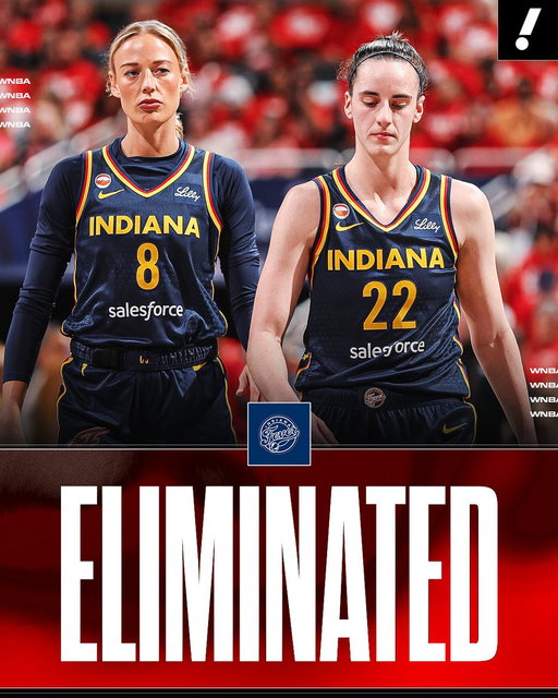 The Fever are eliminated from the WNBA Playoffs after losing to the Aces in back-to-back years.

Indiana's quest for its first championship since 2012 continues. 