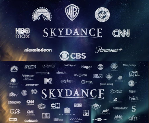 David Ellison has shown an official graphic of everything Skydance will own after acquiring Warner Bros and Paramount.

Assets:

• TNT
• CBS
• CNN
• MTV
• TCM
• Showtime
• Adult Swim
• DC Studios
• Paramount+
• Nickelodeon
• HBO/HBO Max
• Comedy Central
• Cartoon Network

Film Rights:

• Star Trek
• Gremlins
• Beetlejuice
• DC Comics
• Tom & Jerry
• Harry Potter
• Citizen Kane
• Transformers
• A Quiet Place
• Looney Tunes
• The Conjuring
• Mortal Kombat
• Game of Thrones
• Dora The Explorer
• Mission Impossible
• The Lord of the Rings
• SpongeBob SquarePants
• Avatar: The Last Airbender
• Teenage Mutant Ninja Turtles
• Dune 3 (distribution rights)
• Minecraft (distribution rights)
• MonsterVerse (distribution rights)
