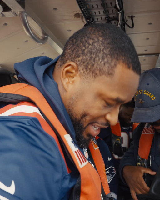 It was a special day visiting the US Coast Guard Base Boston with @USAA 👏 