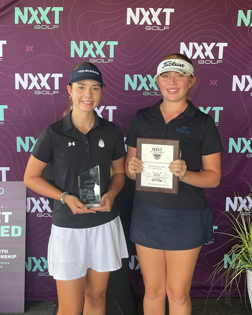 🏆 Strong weekend for IMG Academy Golf!

NXXT Faldo Championship  
🥇 Amy Grace Blattman  
🥈 Mykayla Dick  
🥈 Salem Al Abdallat  

HJGT Tampa Bay Junior Shootout  
🥇 Maximilian Fredriksson  
🥈 Ivan Bespalenko  
🥉 Agastya Aggarwal  

A clean sweep of the Boys 14–15 podium 👏 