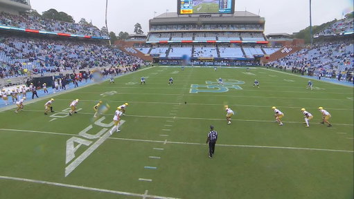 First play of the second half! 

UNC with the house call 🍿 