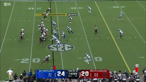 THERE HE GOES! 

LaNorris for 74 yards 