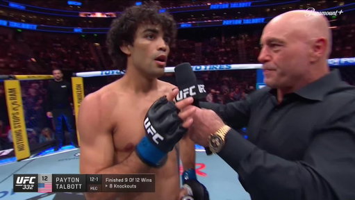 Payton Talbott CALLS OUT Sean O'Malley 🗣️

"I just mopped the floor with two champions back-to-back, and I want another one! Sean O'Malley, you can't run forever! Give the people what they want!

📺 #UFC332 on @CBS &amp; @paramountplus 