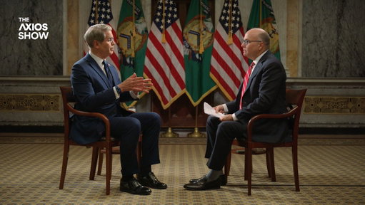 🤖 WATCH: Treasury Secretary Scott Bessent reveals his biggest AI concerns to @MikeAllen on The Axios Show. 