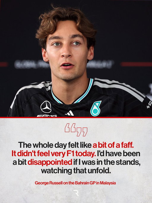 😕 A lot of the drivers were left unimpressed by the formation lap drama and think it reflects poorly on F1: 