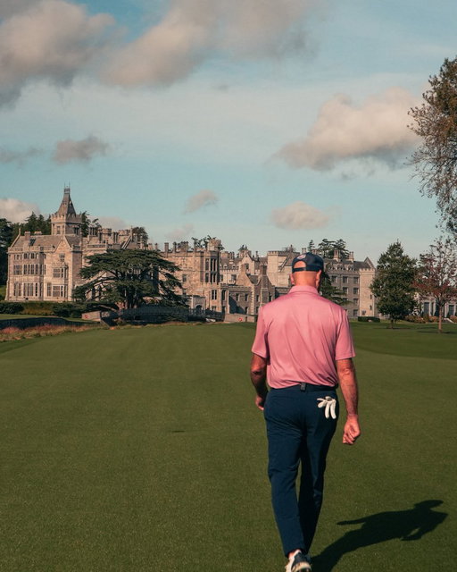 A year from now, these fairways will be packed. Spending Year to Go prepping to attack Adare. 🏆🇺🇸

#GoUSA 