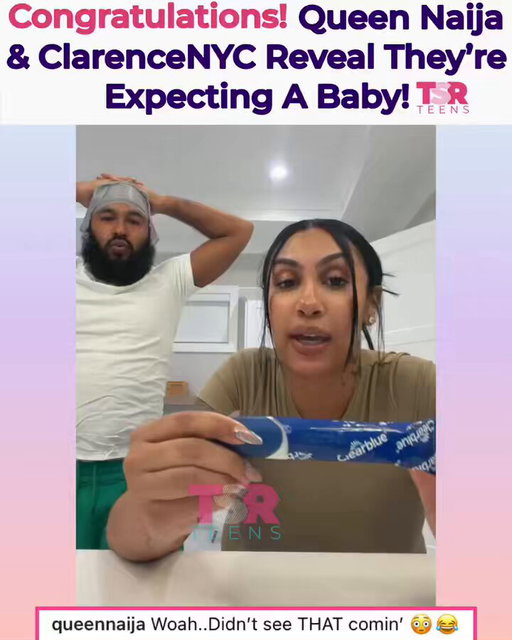 Congratulations are in order! 🥹🍼 Queen Naija and ClarenceNYC have revealed they’re expecting a new bundle of joy! 🤍 (✍🏽: #TSRStaffKH) 