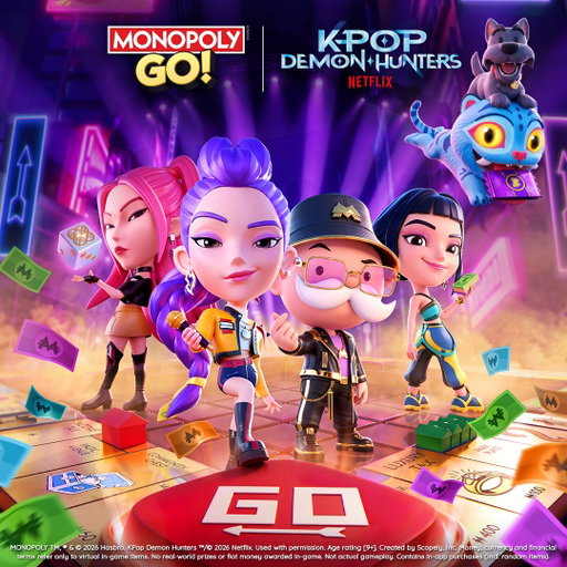 🎤 It’s our moment 

✨ KPop Demon Hunters has joined MONOPOLY GO! for the Monster Mash Season!

🔥https://bit.ly/MGO-MonsterMash-X 