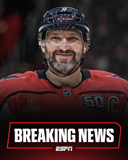 Breaking: Alex Ovechkin has announced on social media that this will be his final season in the NHL. 