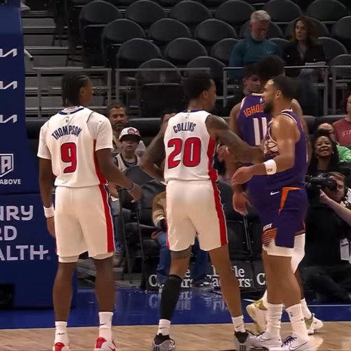 NBA preseason made it one game before Dillon Brooks found a fight 😭

John Collins already had him in a chokehold 💀 