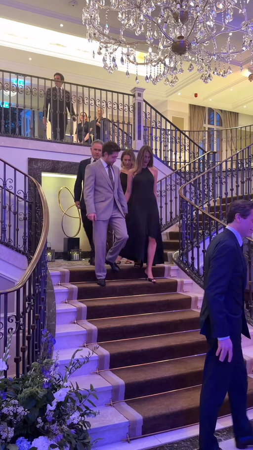 Looking sharp for the gala dinner @NiallOfficial 😎

#YearToGo | #RyderCup 
