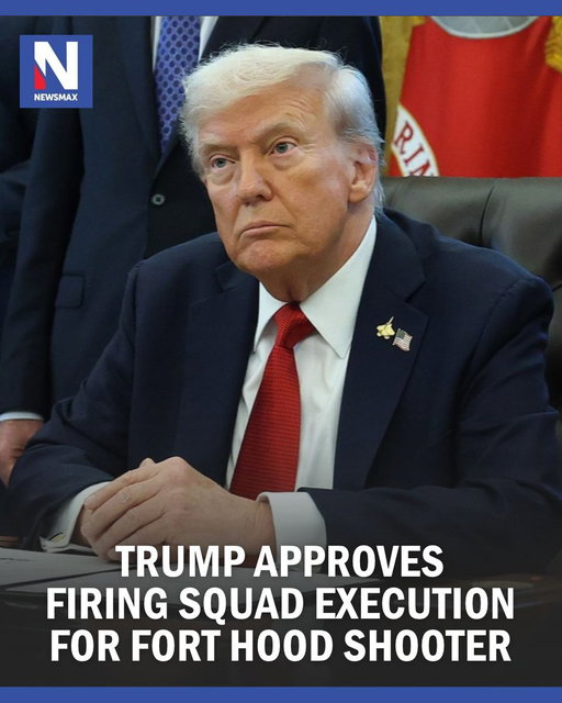 FIRING SQUAD EXECUTION: President Trump has approved the execution of Fort Hood gunman Nidal Hasan, who killed 13 people and wounded more than two dozen in 2009. It would be the U.S. military’s first execution since 1961. 