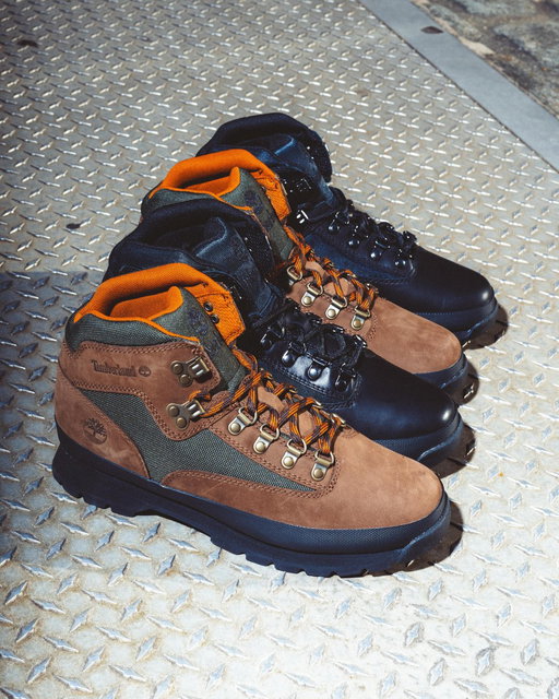 Go ahead, take the scenic route 🥾 These Timberland Euro Hiker boots are ready for the trail and the streets - https://bit.ly/4yWw0sO 