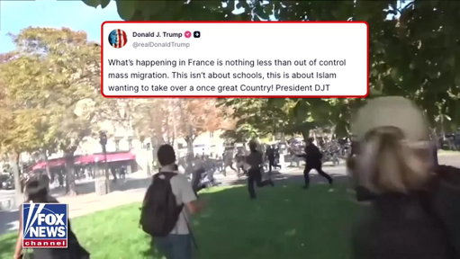 “What’s happening in France is nothing less than out of control mass migration.”

President Trump reacts to France's student revolt exploding into a nationwide crisis.

Tens of thousands are taking to the streets as high school students demand action over teacher shortages, overcrowded classrooms and deteriorating buildings. Nearly 900 schools have been affected, while more than 6,100 people have been arrested, most of them minors.

The unrest is turning increasingly tense, with barricades, fires and clashes with riot police as the movement enters its third week.