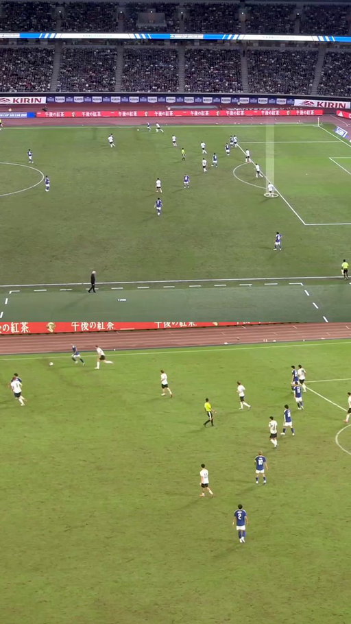 What a run from Ben Old from the edge of his own box to score against Japan 👏 