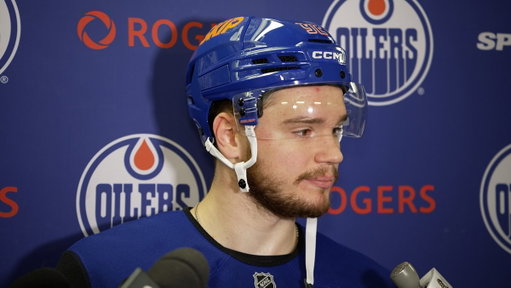 "For guys for my generation, he was our idol always... I'm super happy that I played against him &amp; I met him personally... It's memories for life."

Vasily Podkolzin shares his thoughts on Alex Ovechkin announcing his upcoming retirement. 

@Enterprise | #LetsGoOilers 
