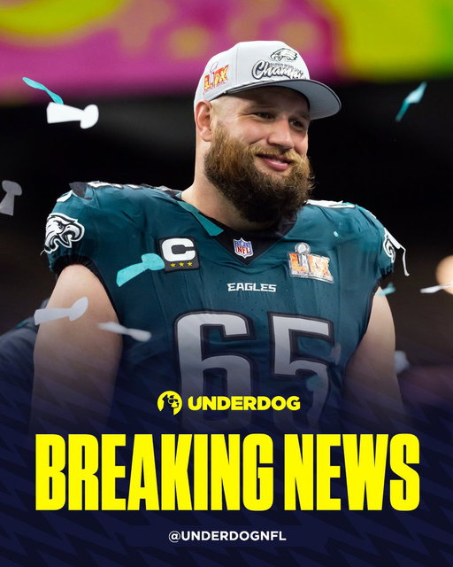 Lane Johnson announces retirement. 