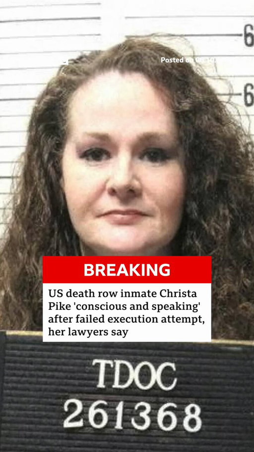 US death row inmate Christa Pike is "conscious and speaking" after her failed execution attempt, her lawyers say. Read more: https://t.co/0jpBNks55E 