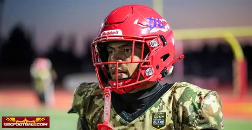 “I'm hungry and hopefully I can come out and help the secondary.”

@jallday93 spoke to San Diego (Calif.) Cathedral Catholic athlete and USC commit Honor Fa'alave-Johnson about the Trojans’ loss to Oregon and the postgame comments. (VIP)

https://247sports.com/college/usc/article/five-star-honor-faalave-johnson-cathedral-catholic-unfazed-usc-loss-290930218/ 