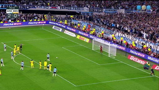 #AD10S 🐐

⚽️ #Argentina 🇦🇷 3 🆚 Benín 🇧🇯 0

🗣️ Otro más. En su noche.

Quisiera que esto dure para siempre 🎵 