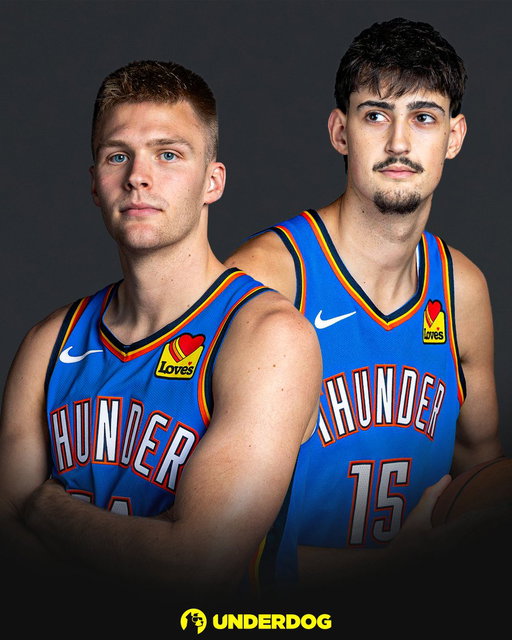 Thunder rookies in preseason debut:

Aday Mara:
12 PTS, 9 REB, 3 AST, 3 BLK, 5-5 FG

Bennett Stirtz:
15 PTS, 6 AST, 5 REB, 3 3PM, 6-9 FG 