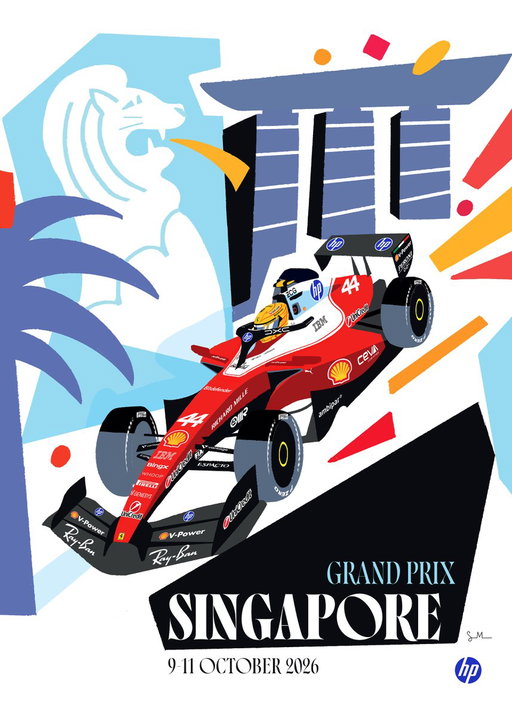 Headed back under the lights in Marina Bay 💡🏎️

Cover art by Stefano Marra 🎨 ➡️ https://t.co/saPeWhlHsA 