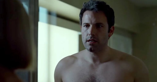 Ben Affleck confirms he didn’t wear a prosthetic for the shower scene with Rosamund Pike in “Gone Girl”:

“I’ve only worn one in one film, ‘Hollywoodland.’ It was a nose.”

Read the full cover story: https://t.co/0AIccRndMB 
