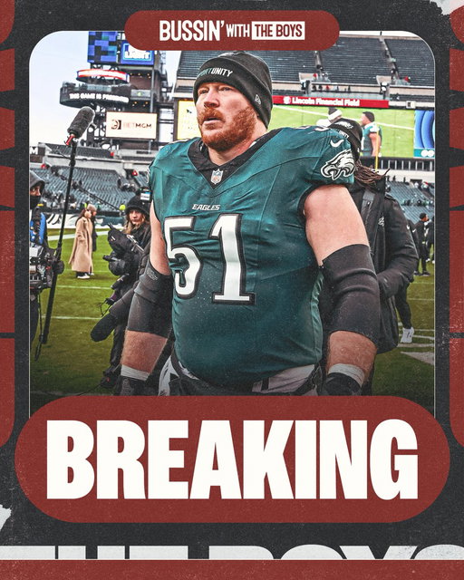 🚨 TRADE ALERT 🚨

The Eagles are sending Pro Bowl center Cam Jurgens to Baltimore 

Philadelphia gets a 2027 5th-rounder and a 2028 2nd-round pick, while the Ravens receive Jurgens and a 2027 7th per @AdamSchefter 