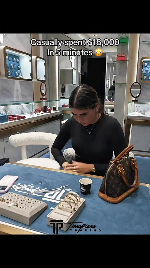 Casually spent $18,000 in 5 minutes 😳 