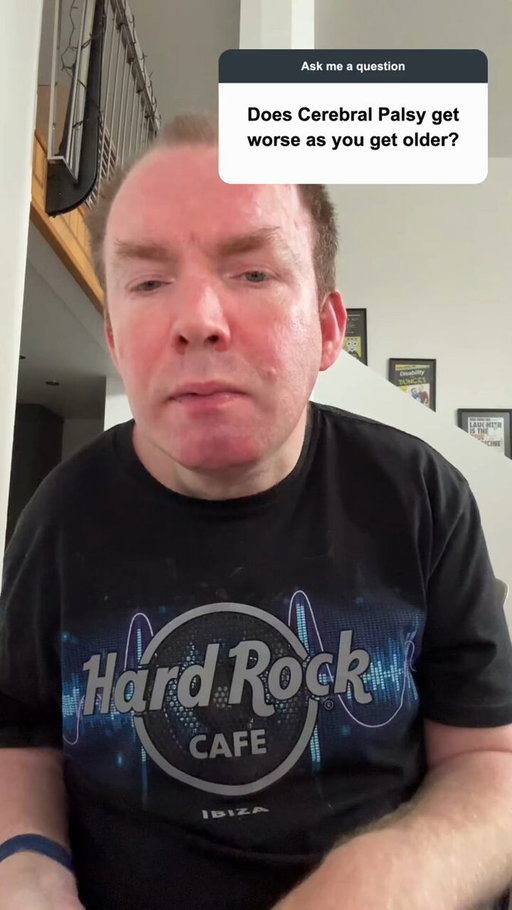 There's no such thing as a stupid question. If people don't ask, they'll never know. So here's my answer to a question I got asked recently: "Does cerebral palsy get worse as you get older?"

If you've got another question, drop it in the comments.

#DisabilityAwareness 