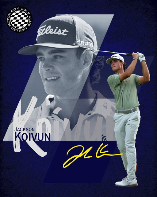 Jackson Koivun for the 313 🏁 The second player to join the roster for our inaugural @tglgolf season! We’ll see you in Florida 2027. Who’s ready to see Brooks and Jackson defend motor city?? #313 #jacksonkoivun #mcgc ⛳️ 