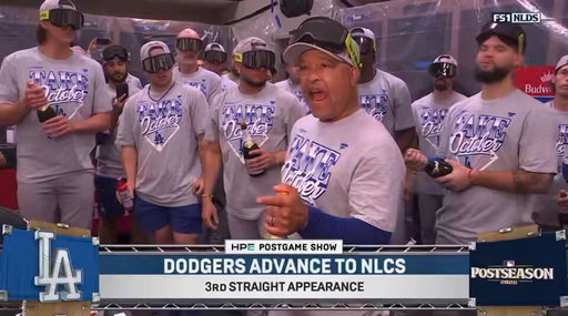 RT @DoyersDave: Teoscar during Docs speech “ and we’re dinasours” 😂😂
#Dodgers 