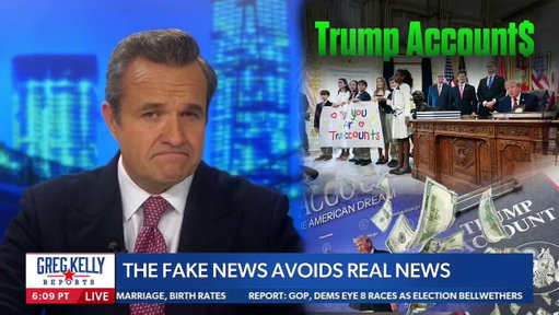 Greg Kelly absolutely rips apart the legacy media for its lack of coverage on the Trump accounts.

@gregkellyusa 