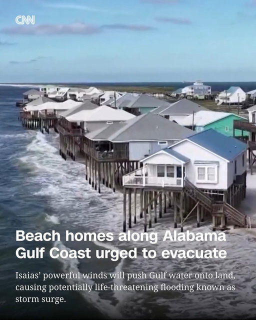 Isaias has rapidly strengthened into the Atlantic season's first hurricane en route to landfall on the northern Gulf Coast by the weekend. Follow live updates: https://t.co/TvI2dU3HpS 