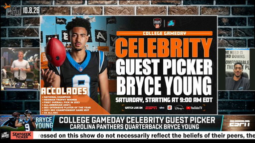 We're gonna be LIVE from the Coleman Coliseum for @CollegeGameDay because of the storm..

Let EVERYBODY know @_bryce_young 😂😂

#PMSLive 