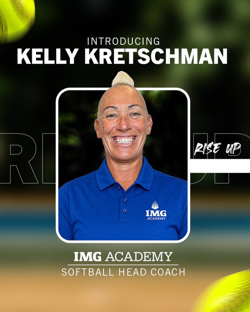 Welcome to IMG Academy, Coach Kelly Kretschman! 🙌🥎

A two-time Olympic medalist and seven-time NPF Champion, Coach Kretschman brings extensive playing and coaching experience to IMG Academy Softball as a Head Coach! 