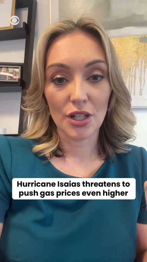 Hurricane Isaias is threatening key Gulf Coast energy infrastructure as oil prices are already elevated. With roughly 15% of U.S. refining capacity potentially in the storm’s path, analysts warn disruptions could put further pressure on gas prices. @TheKellyOGrady reports. 