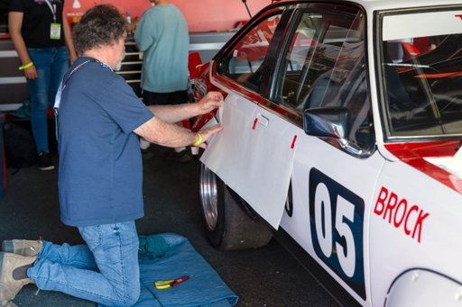 Peter Brock Torana stripped of tobacco livery at Bathurst 1000

A Peter Brock Holden Torana is being stripped of its iconic Marlboro livery while on display at the Bathurst 1000.

➡️ https://speedcafe.com/supercars-news-2026-bathurst-1000-peter-brock-tobacco-marlboro-holden-torana-signage-law-legislation 